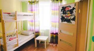Гостиница Dostoyevsky Hostel Улан-Удэ Кровать в общем 6-местном номере для мужчин и женщин-5